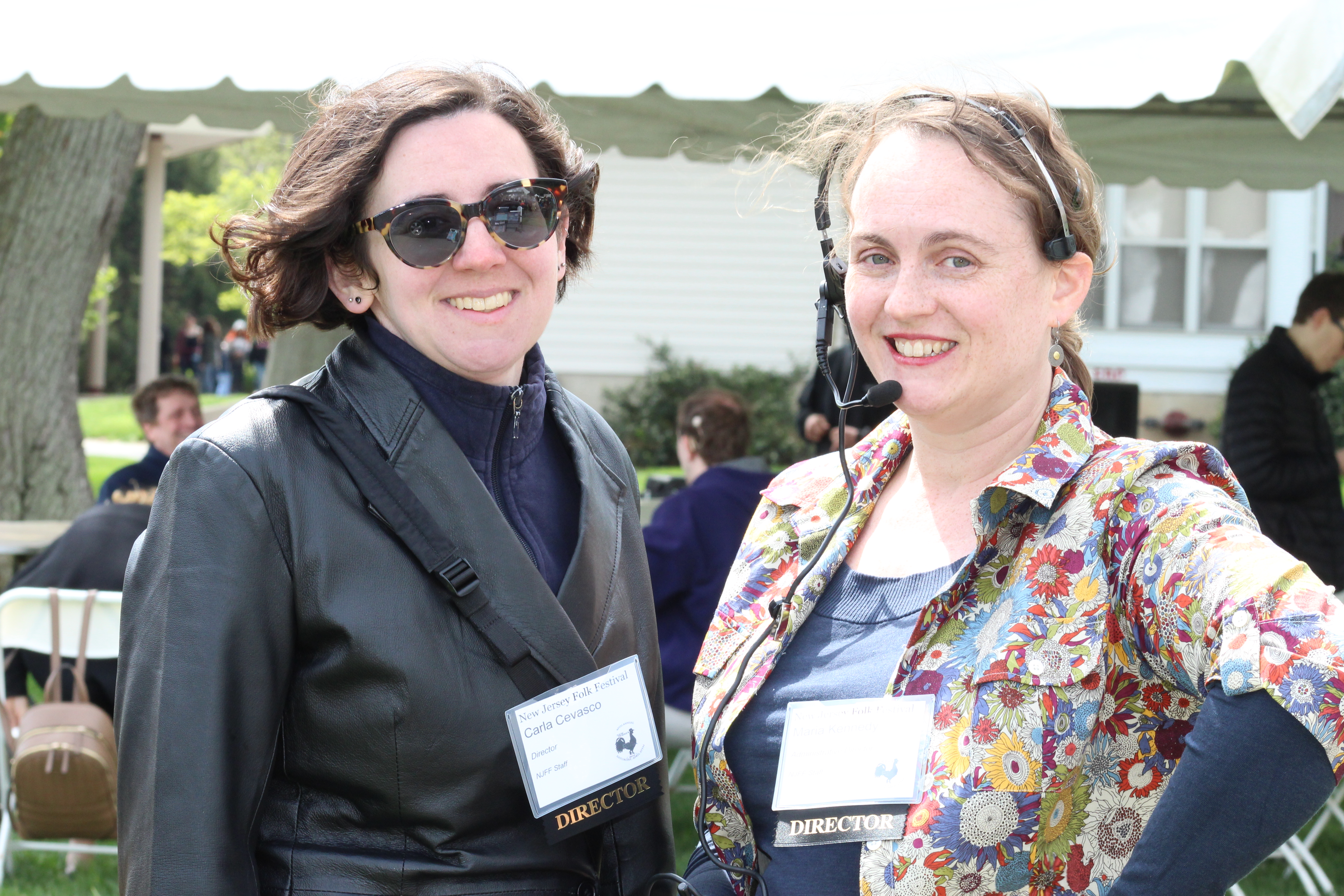NJ Folk Fest 2019 Carla Cevasco and Maria Kennedy